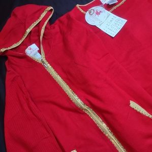 Women's NWOT Cardigan Sweater & Top Set k79